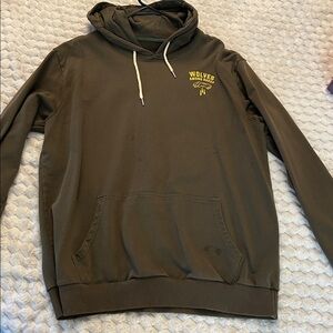 Kill Crew Olive Hoodie with Yellow Logo